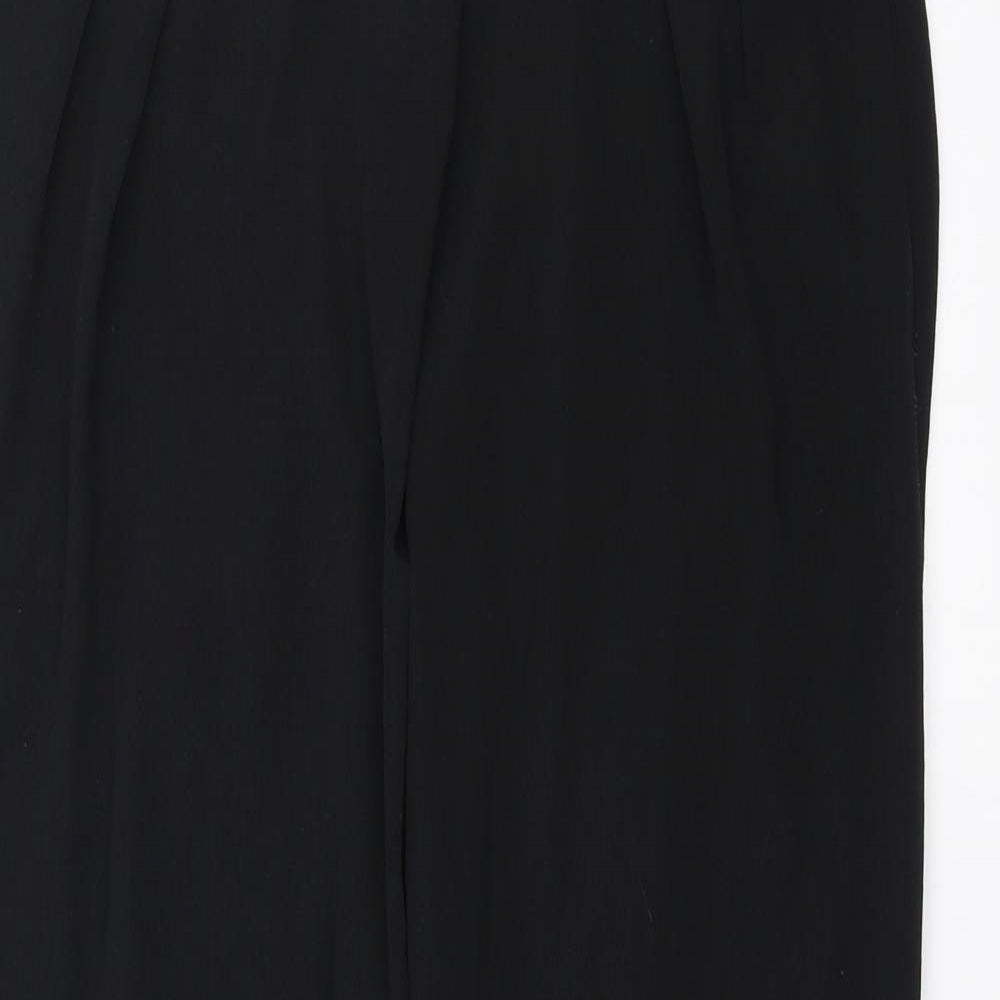 Topshop Womens Black   Trousers  Size 4 L25 in