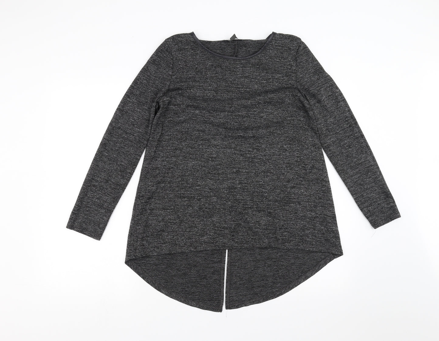 Primark Womens Grey   Pullover Jumper Size M  - split back