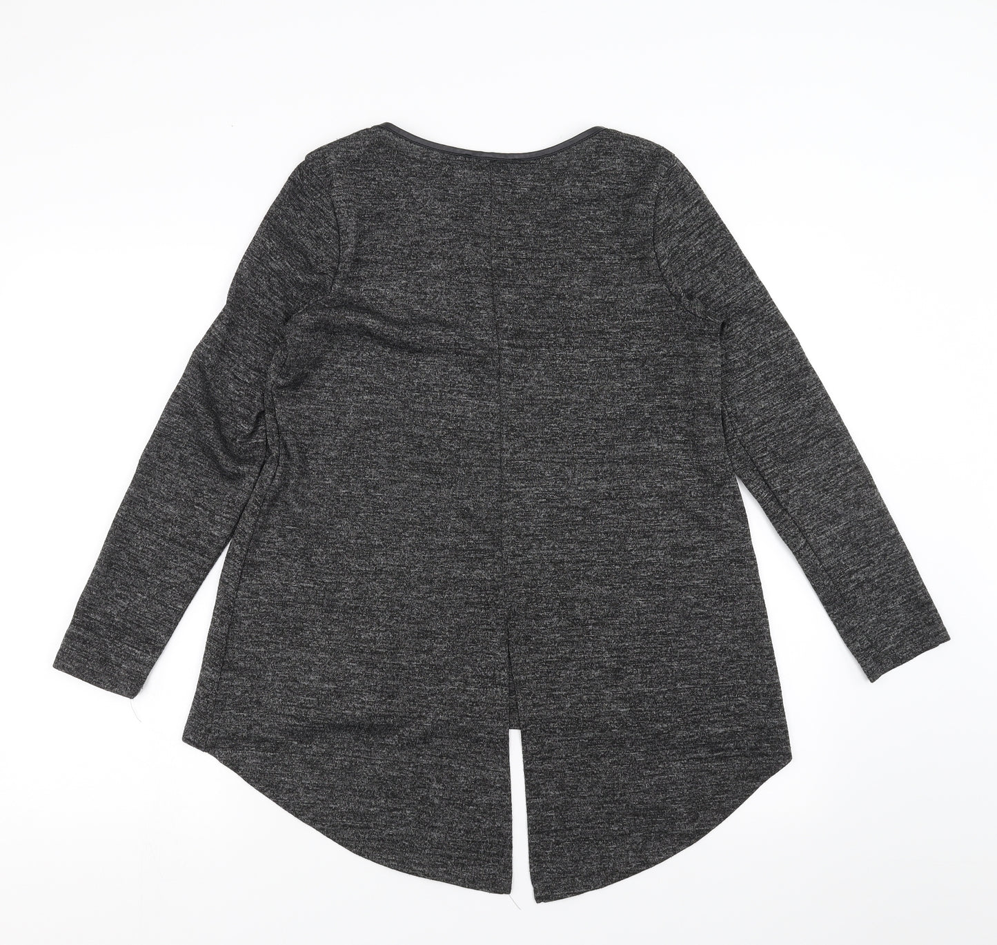 Primark Womens Grey   Pullover Jumper Size M  - split back