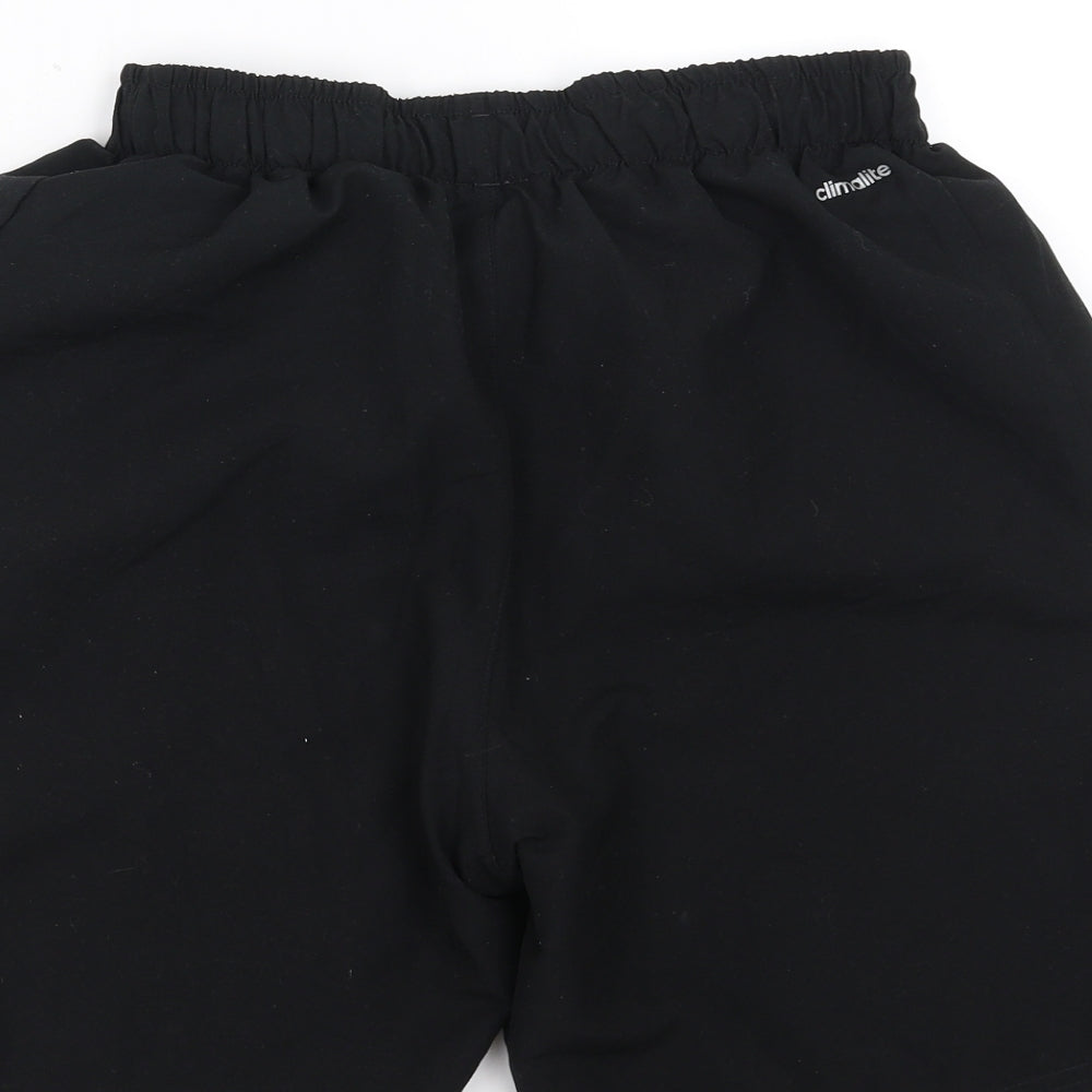 adidas Mens Black   Sweat Shorts Size M - Climalite