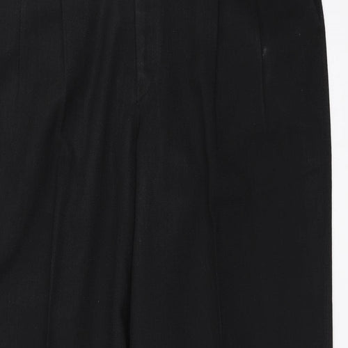 Preworn Mens Black   Trousers  Size 40 in L31 in