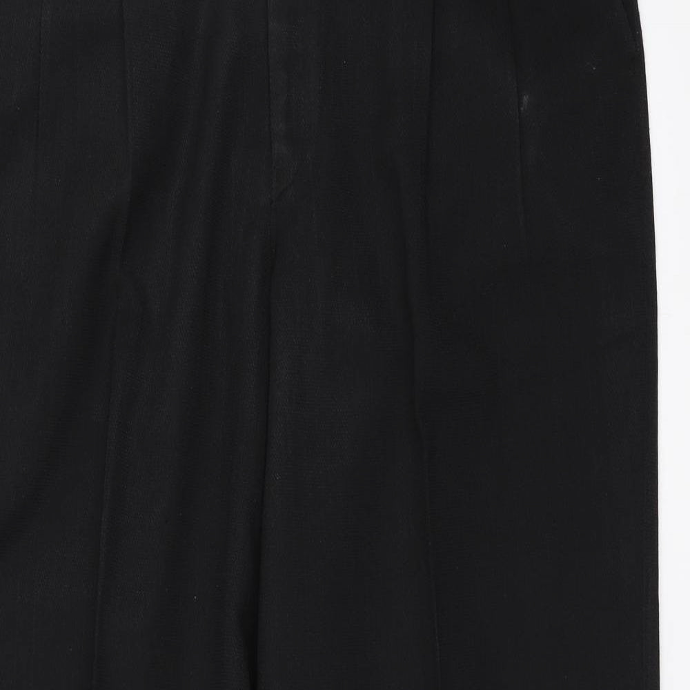 Preworn Mens Black   Trousers  Size 40 in L31 in