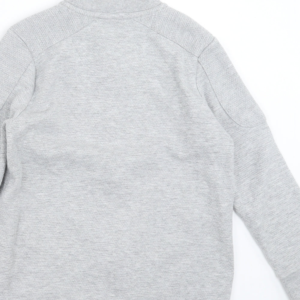 F&F Boys Grey   Full Zip Jumper Size 7-8 Years