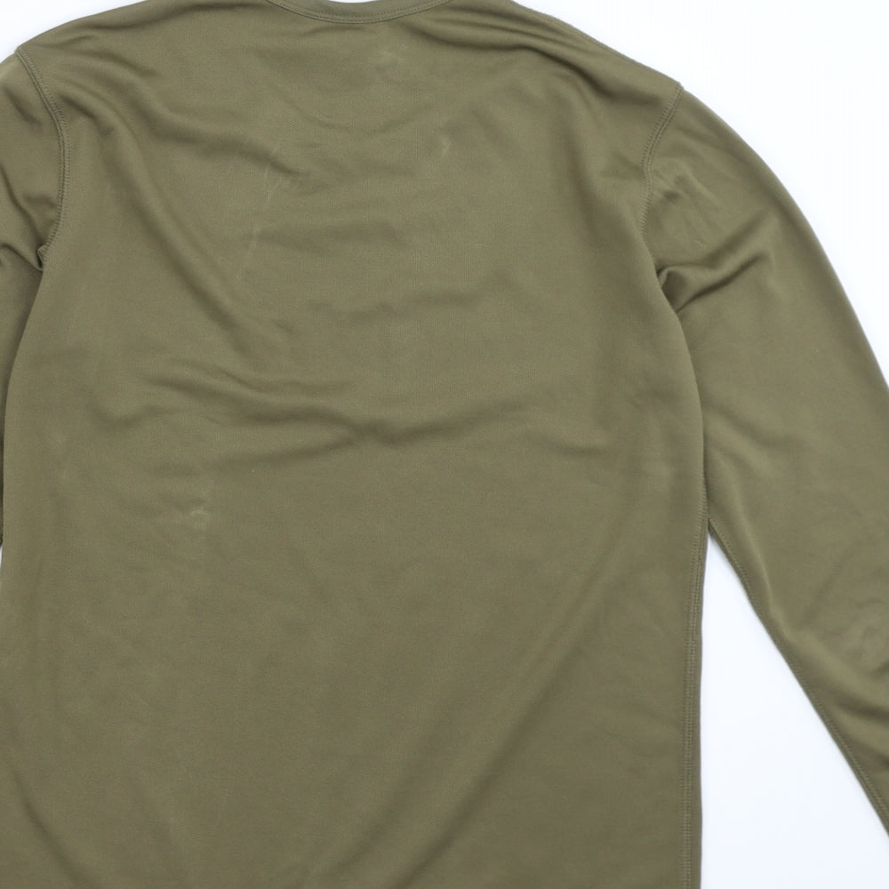 Preworn Mens Green   Basic T-Shirt Size M  - thermal top