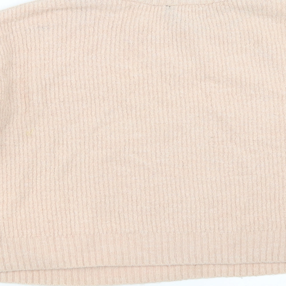 Divided by H&M Womens Pink   Pullover Jumper Size M  - cropped