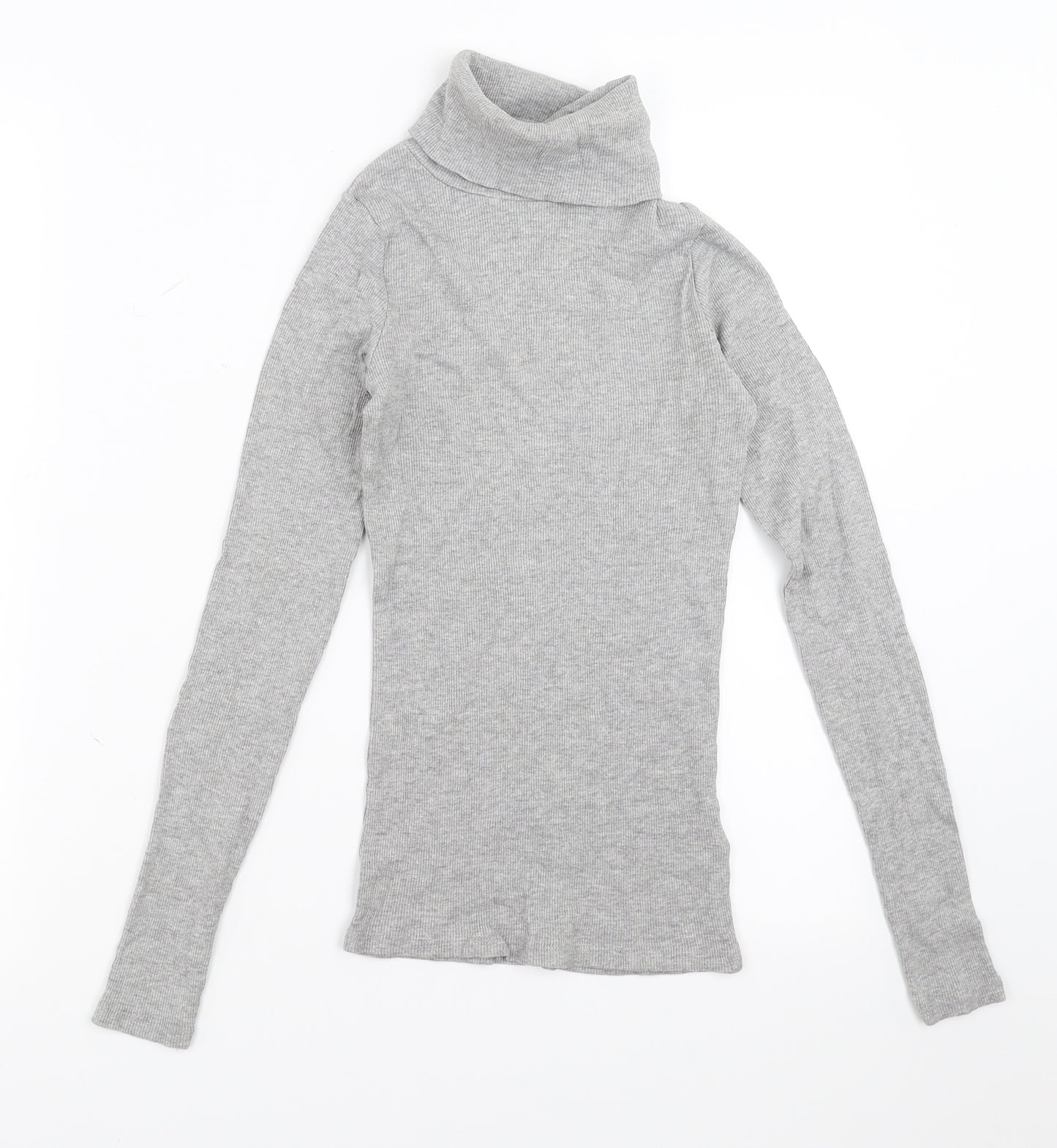 New Look Womens Grey   Basic T-Shirt Size 6