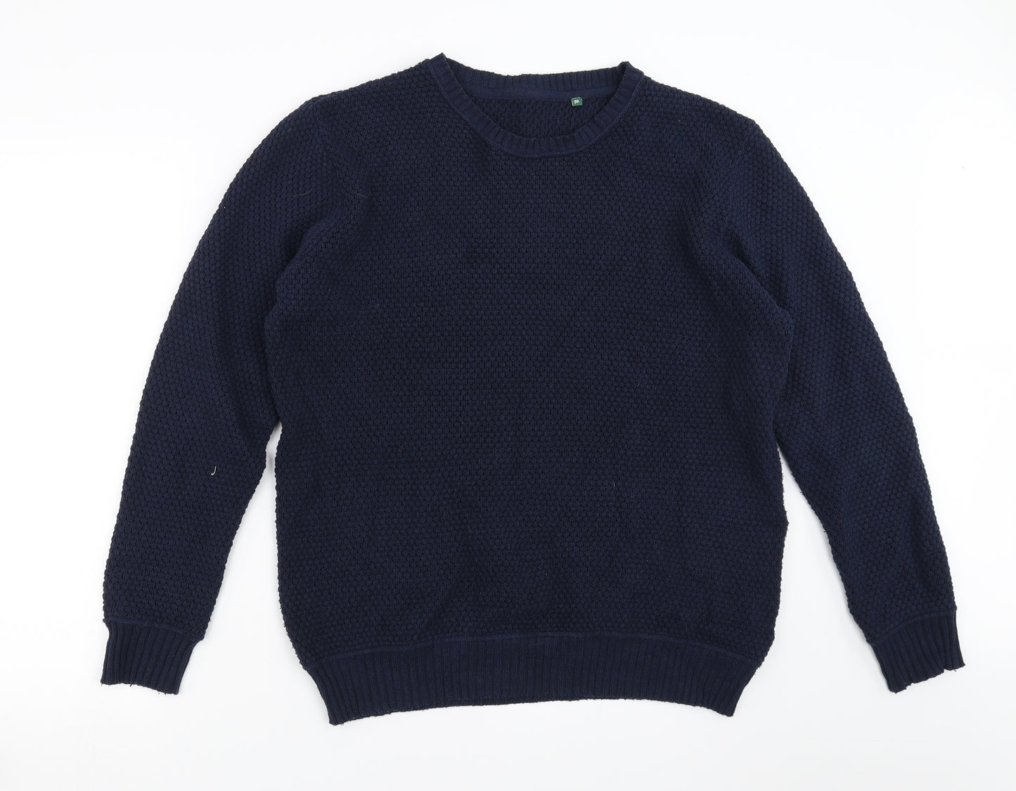 Awdis Mens Blue   Pullover Jumper Size M