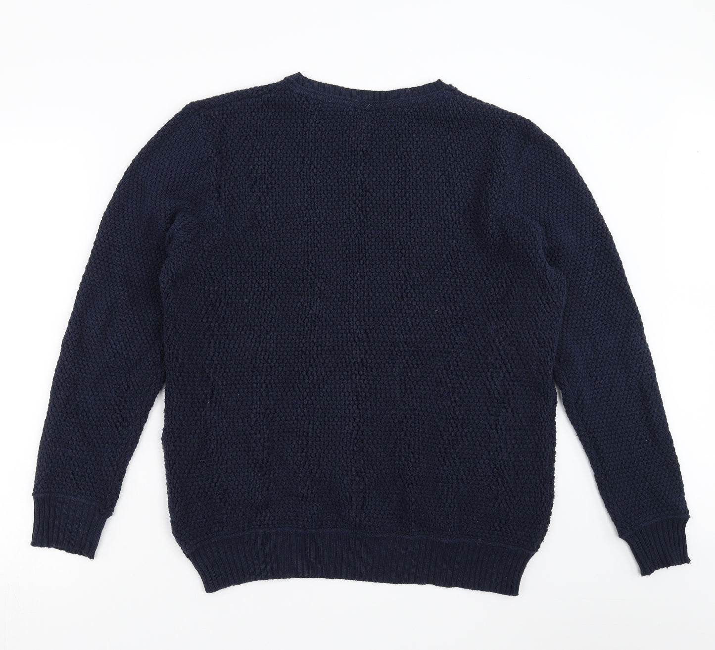 Awdis Mens Blue   Pullover Jumper Size M