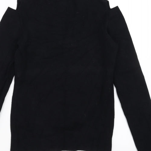 Linea Womens Black   Pullover Jumper Size S