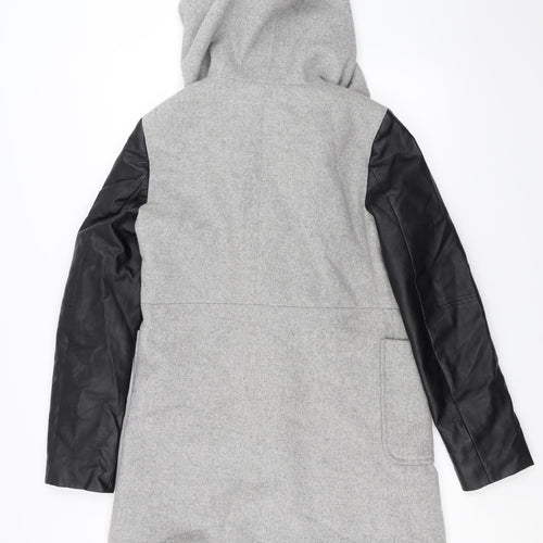 Stradivarius Womens Grey   Jacket Coat Size M