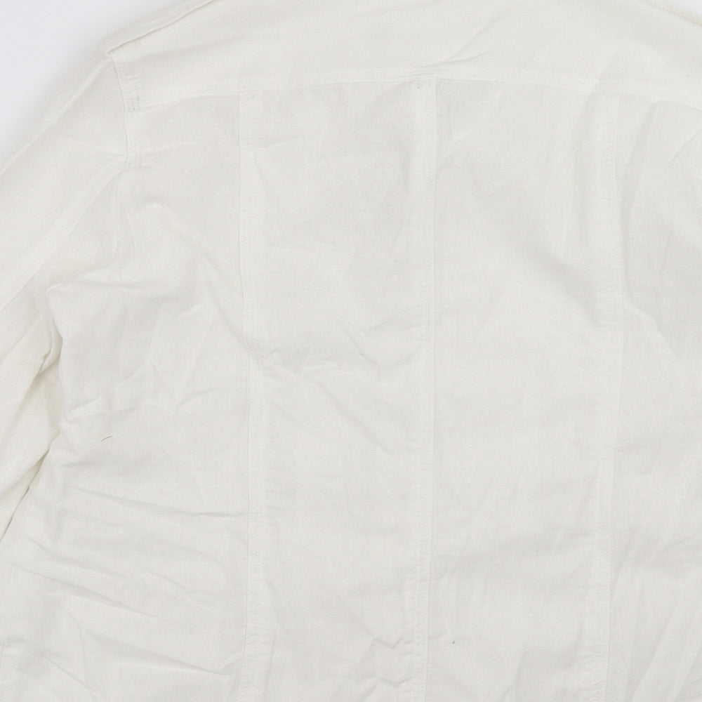 Lakeland Womens White   Jacket  Size 14