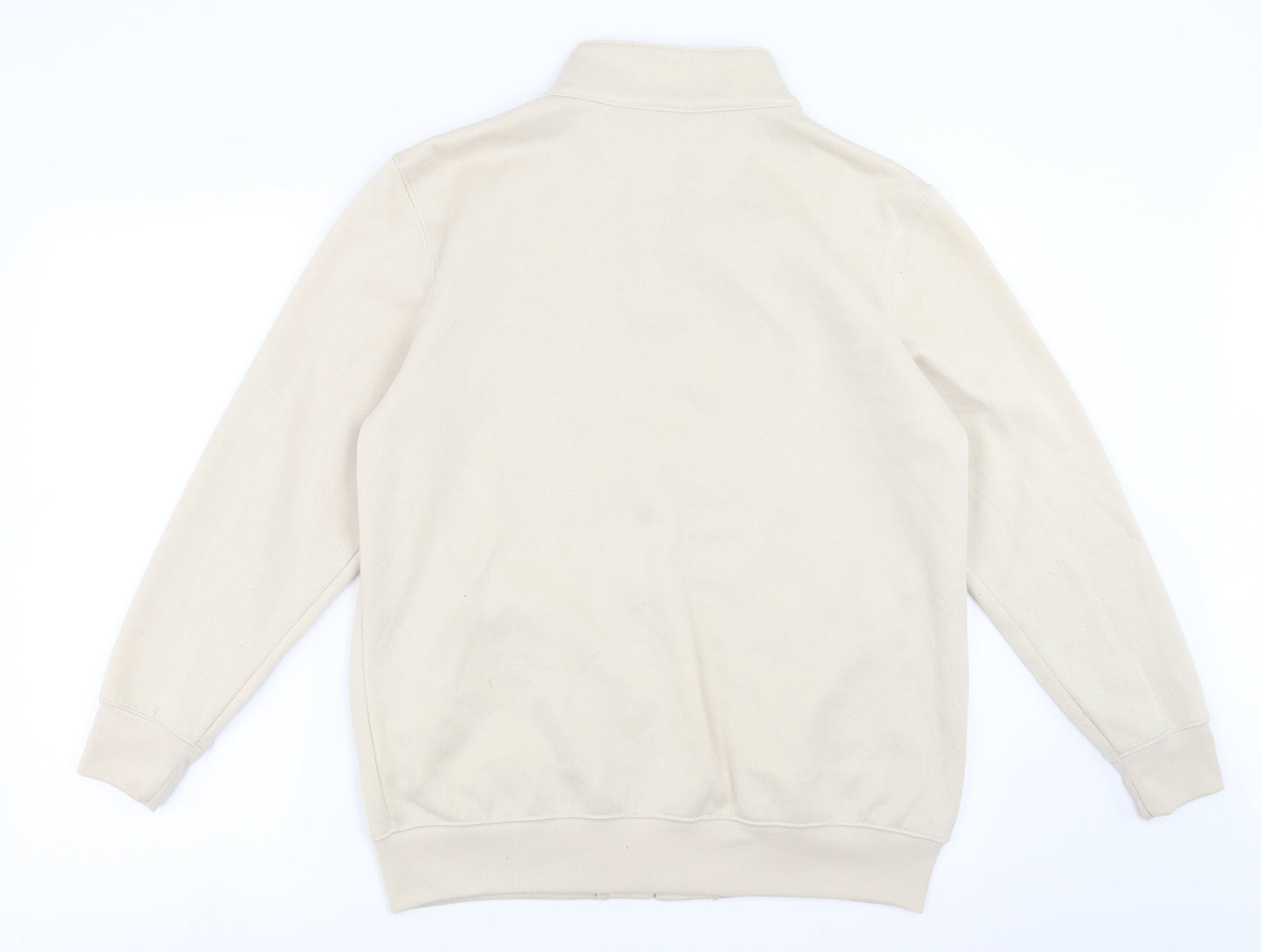Damart Womens Beige   Cardigan Sweatshirt Size 10