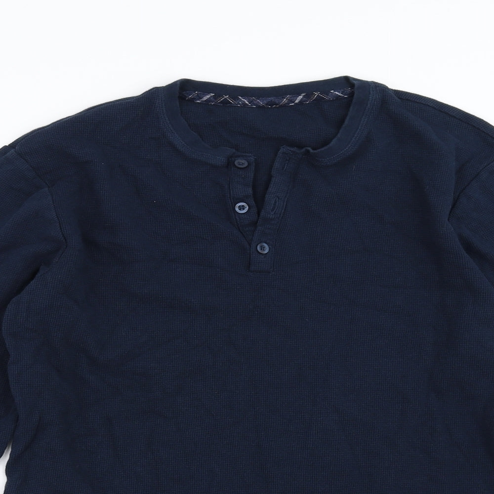 George Mens Blue    Pyjama Top Size S