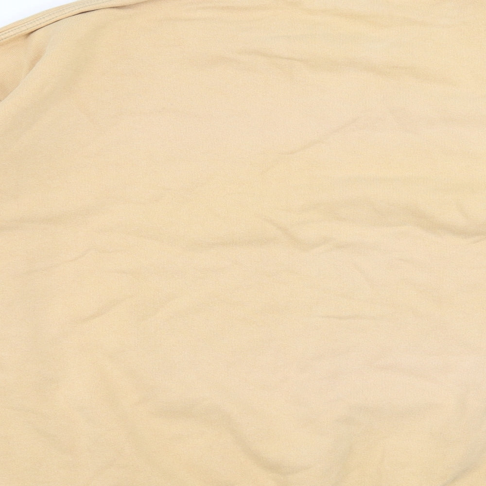 ASICS Mens Yellow   Pullover Sweatshirt Size L