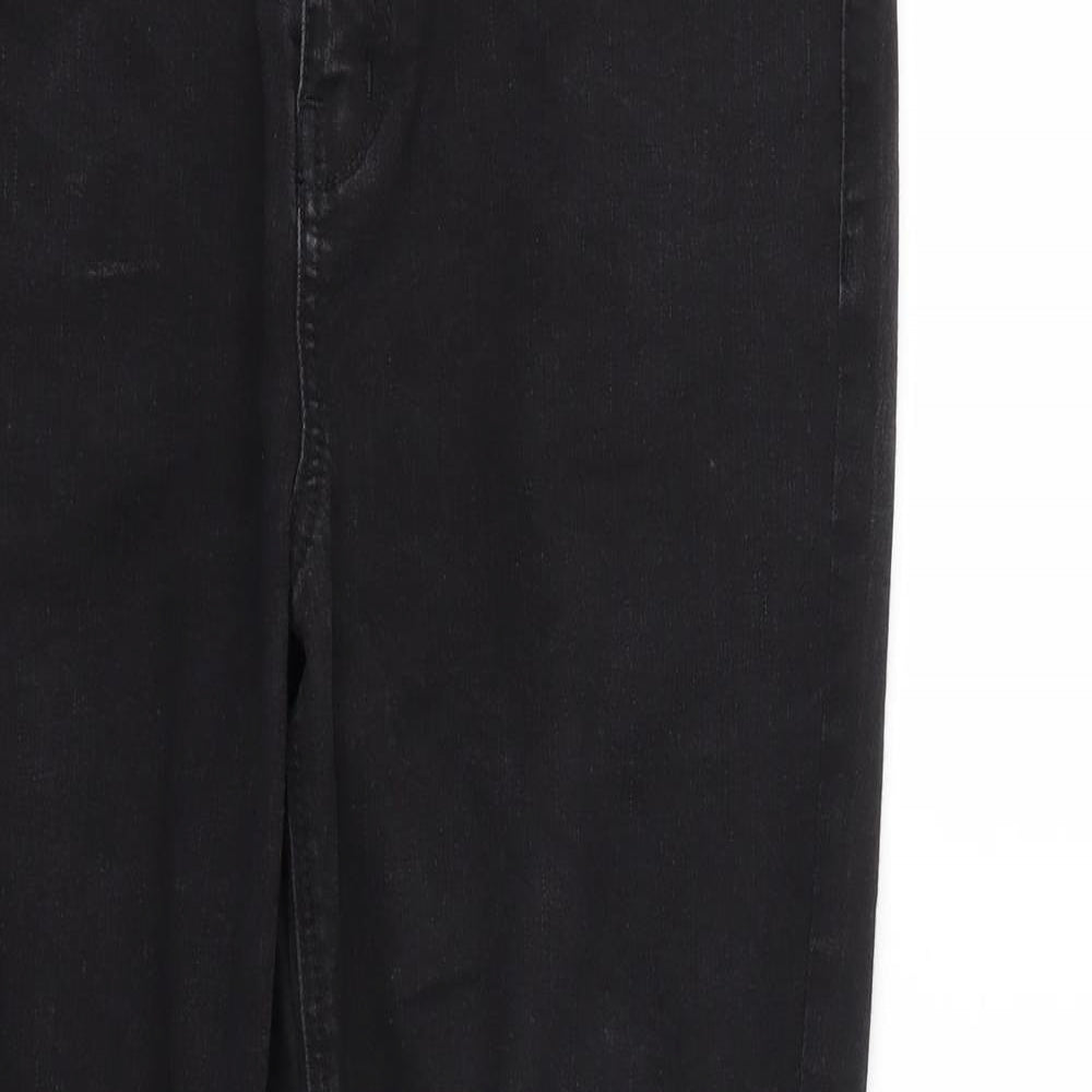 George Womens Black   Skinny Jeans Size 14 L26 in