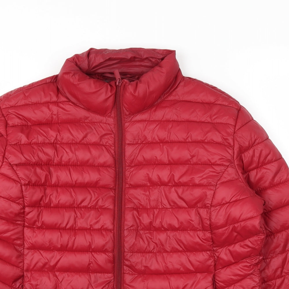 Primark Womens Red   Jacket Coat Size S