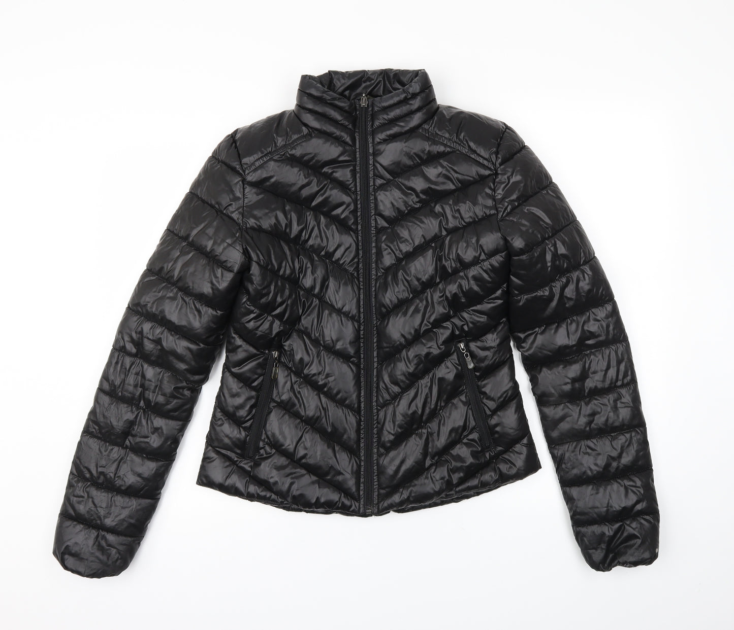 Matalan Womens Black   Jacket Coat Size S