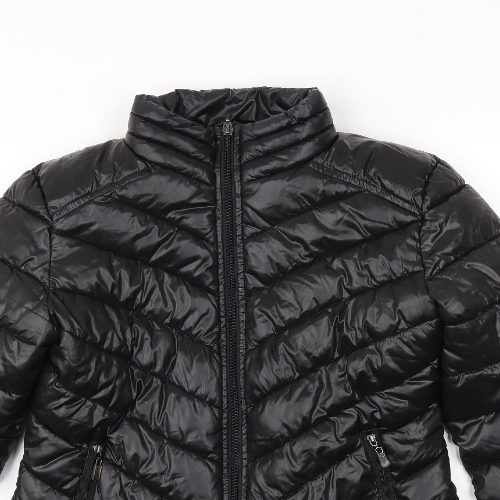 Matalan Womens Black   Jacket Coat Size S
