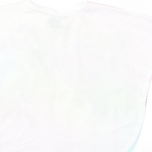 F&F Girls Multicoloured Animal Print  Basic T-Shirt Size 5-6 Years