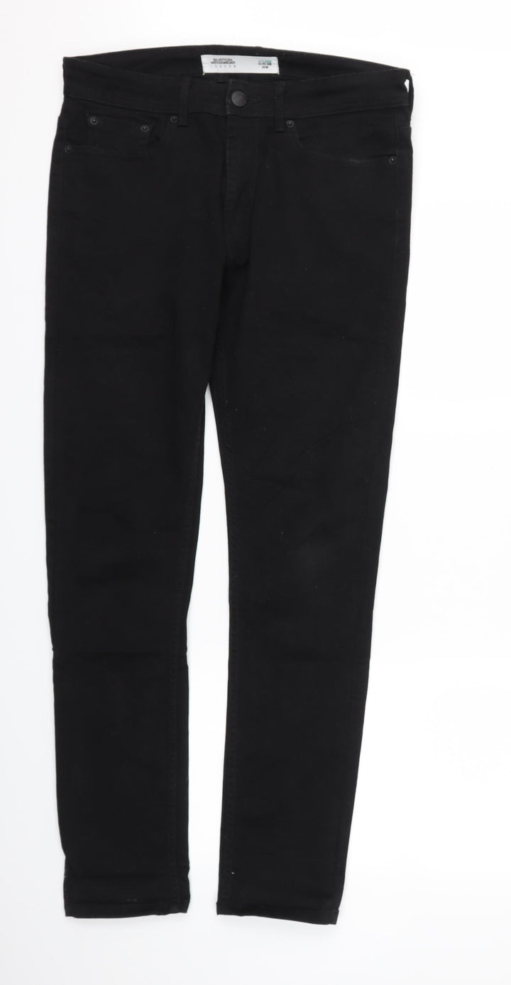 Burton Menswear Womens Black Skinny Jeans Size 10 L31 in