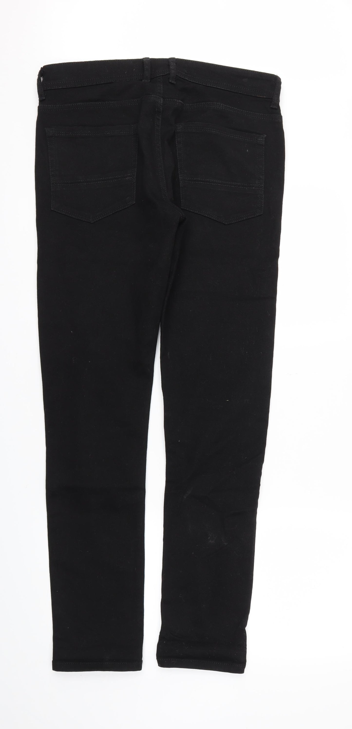 Burton Menswear Womens Black   Skinny Jeans Size 10 L31 in