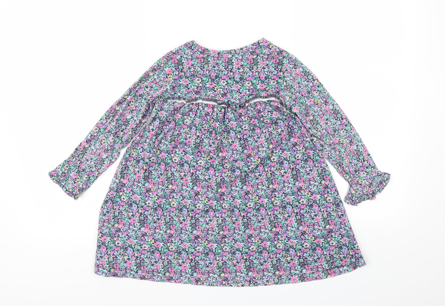 Next  Girls Multicoloured Floral  Fit & Flare  Size 4-5 Years