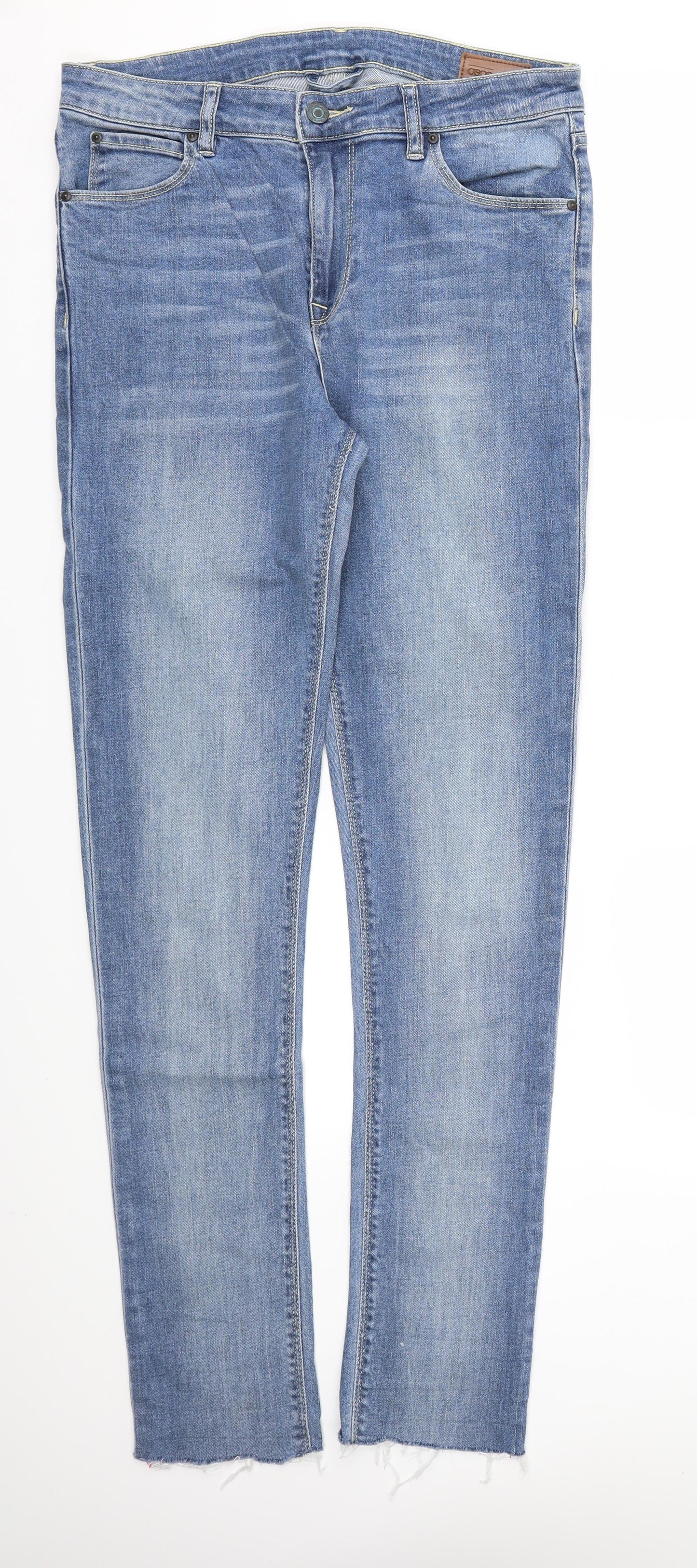 ASOS Womens Blue   Skinny Jeans Size 32 L32 in