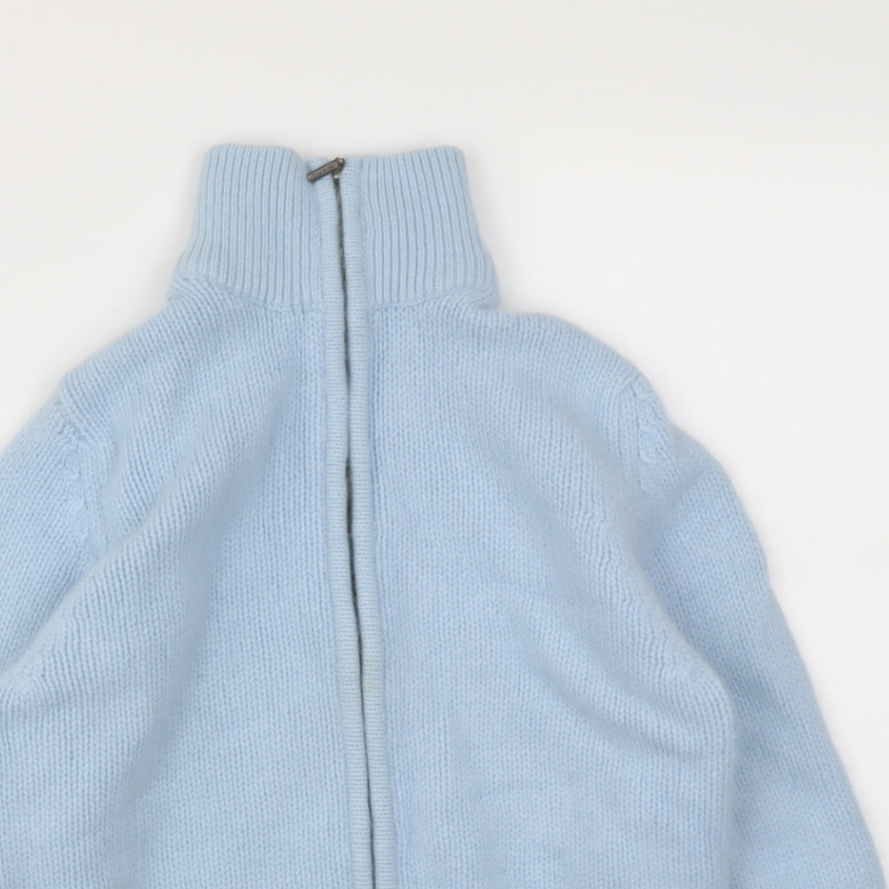 SAND  Womens Blue   Full Zip Jumper Size M