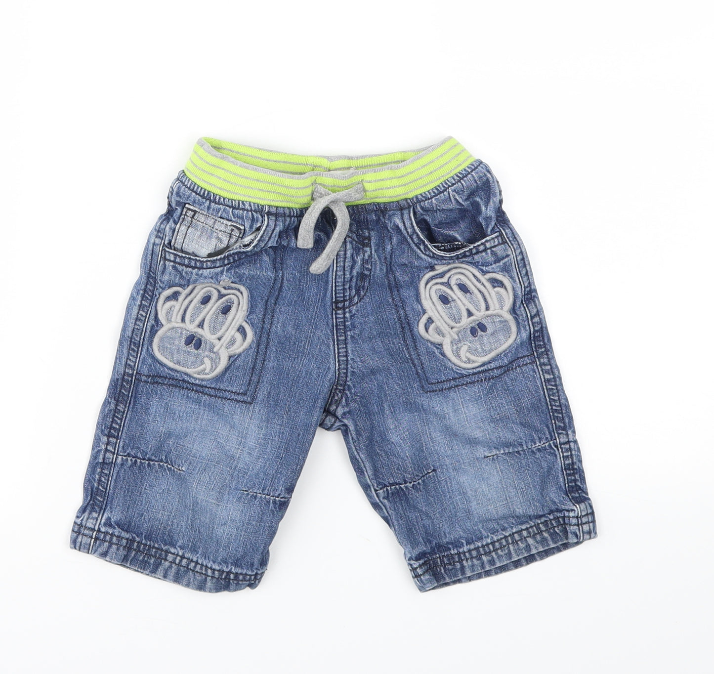 BLUEZOO Boys Blue   Straight Jeans Size 3-4 Years