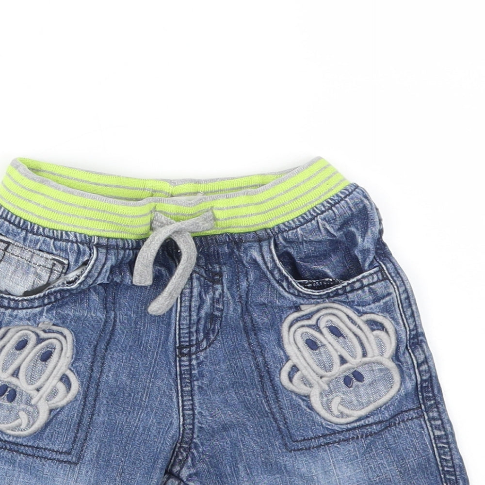 BLUEZOO Boys Blue   Straight Jeans Size 3-4 Years