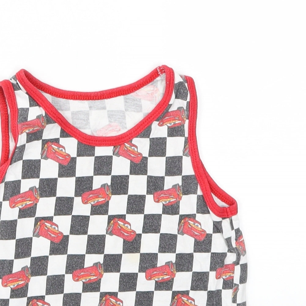 George Boys Red   Basic T-Shirt Size 3-4 Years