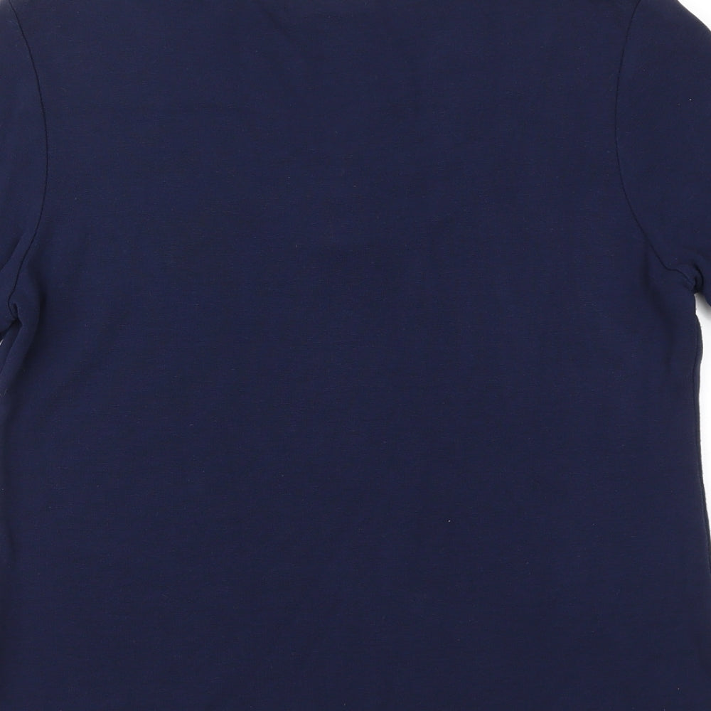 honique Womens Blue   Basic T-Shirt Size 14