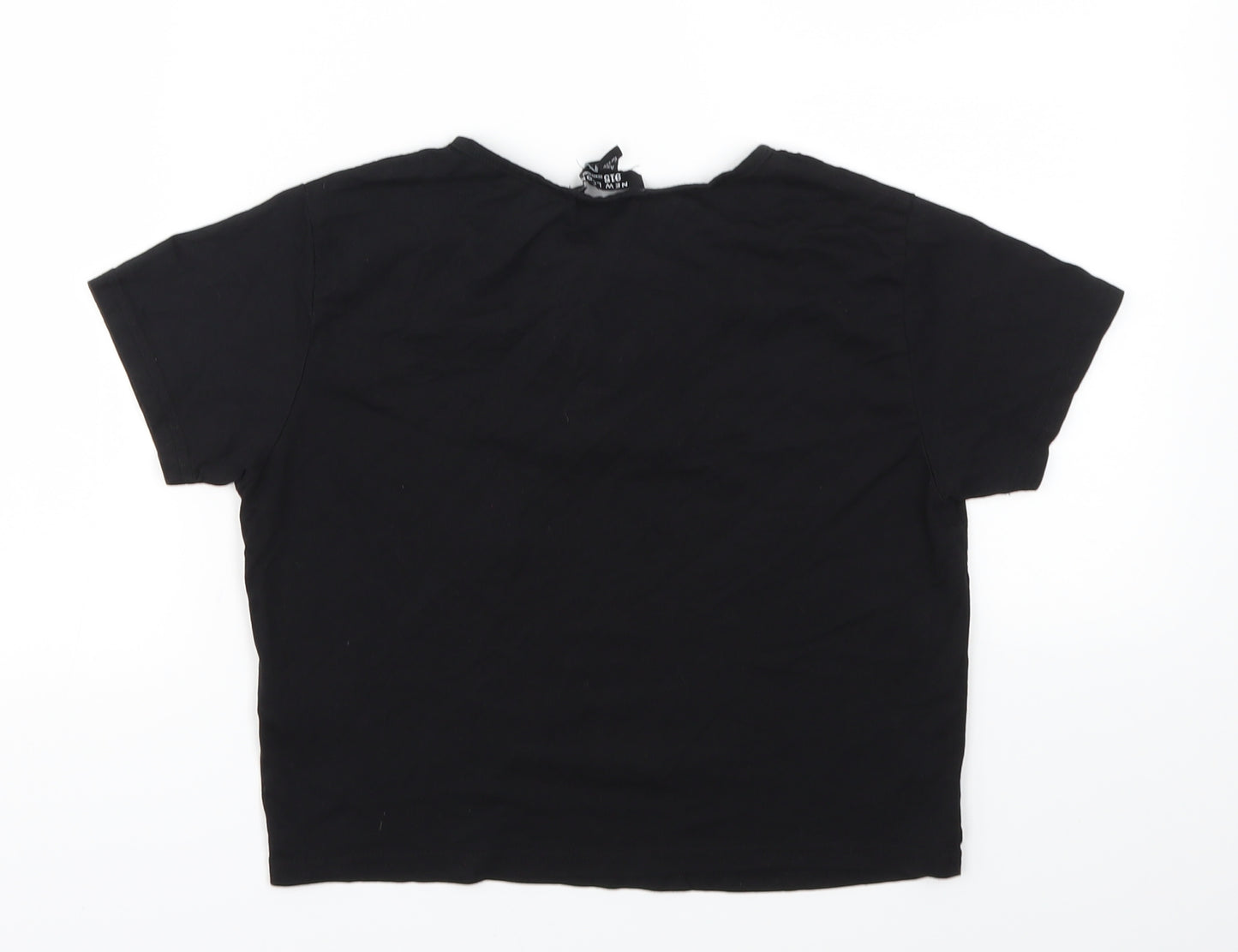 New Look Girls Black   Basic T-Shirt Size 10-11 Years