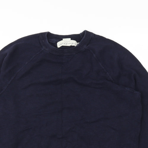 H&M Mens Blue   Pullover Jumper Size M