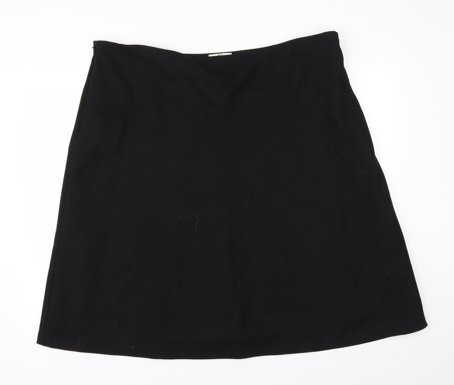 Bonmarché Womens Black   A-Line Skirt Size 24