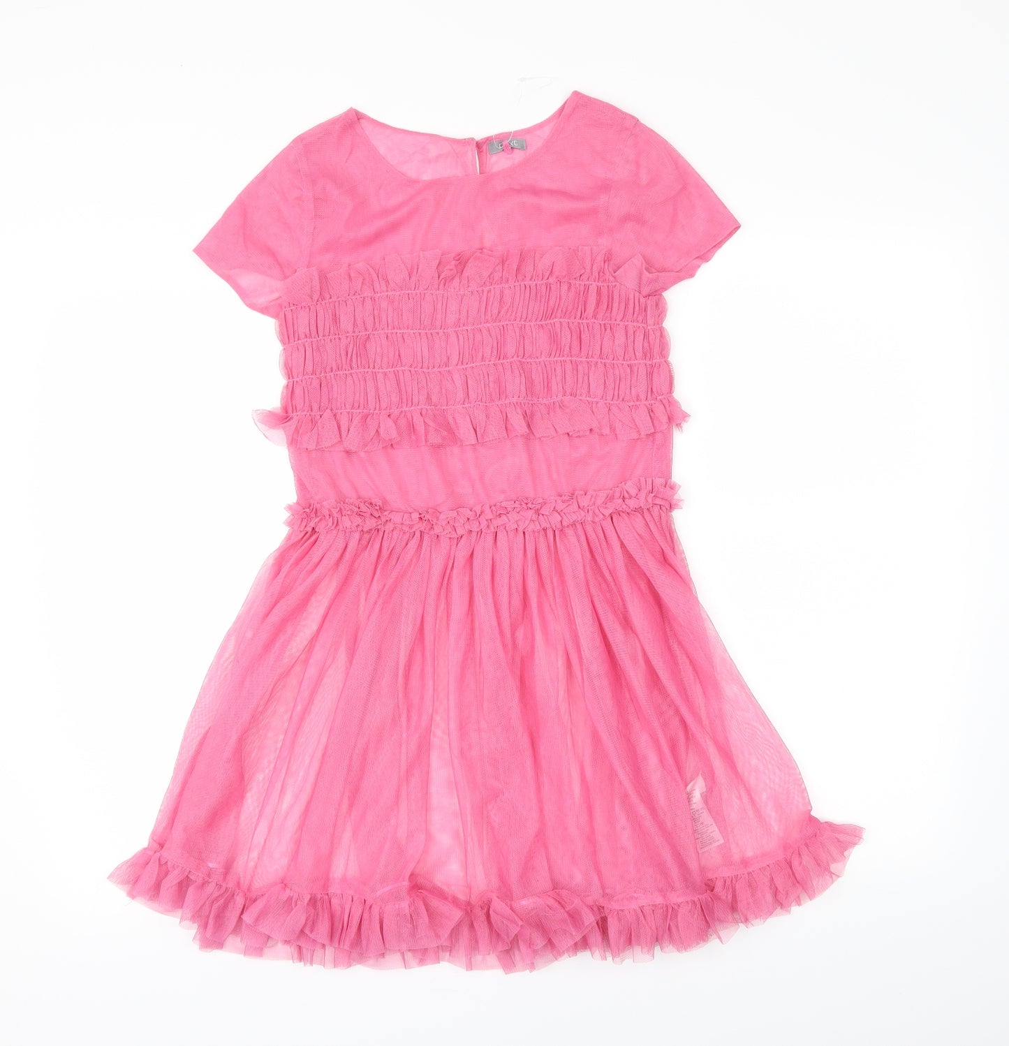 Next  Girls Pink   Fit & Flare  Size 11 Years