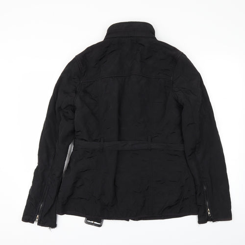 Papaya Womens Black   Jacket Coat Size 14