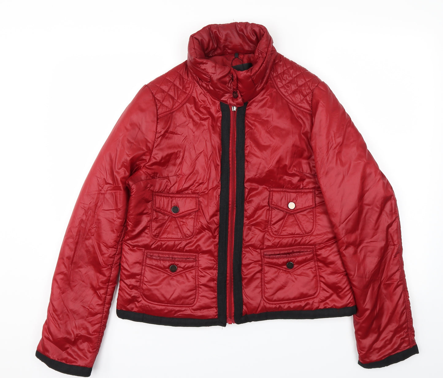 Cherry Couture Womens Red   Jacket Coat Size 12