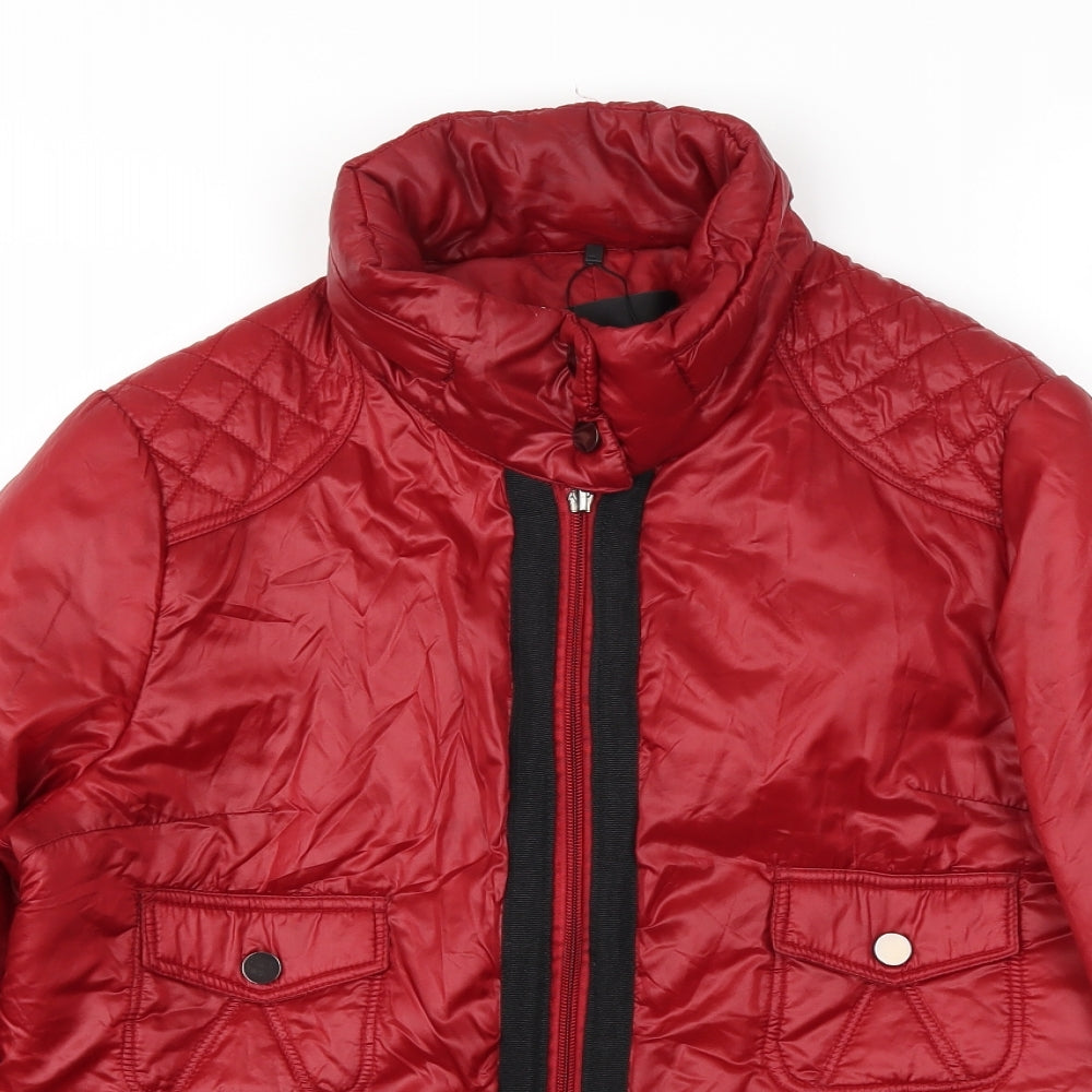 Cherry Couture Womens Red   Jacket Coat Size 12