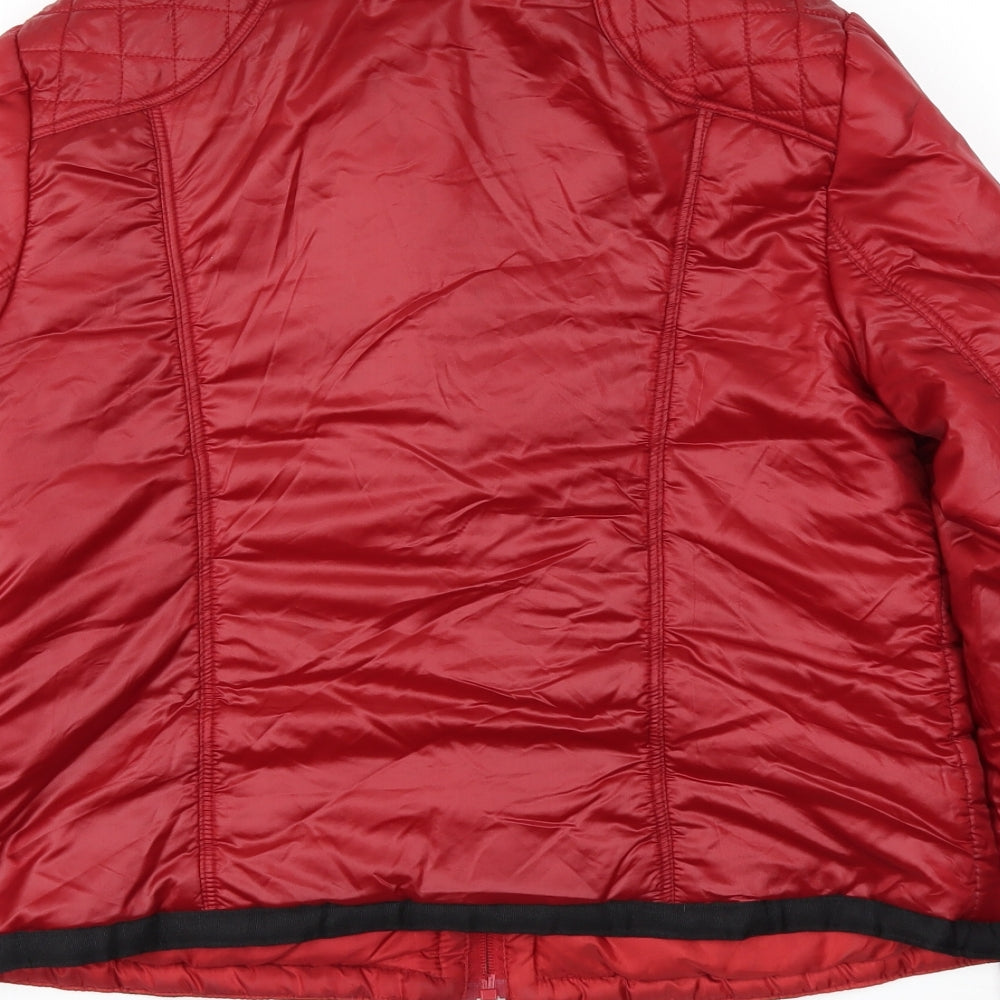 Cherry Couture Womens Red   Jacket Coat Size 12