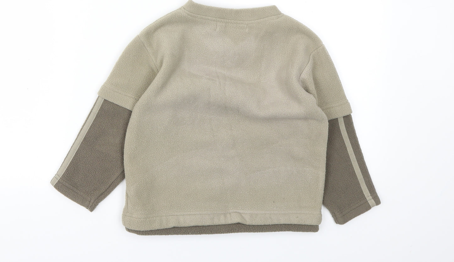 George Boys Brown   Pullover Sweatshirt Size 2-3 Years