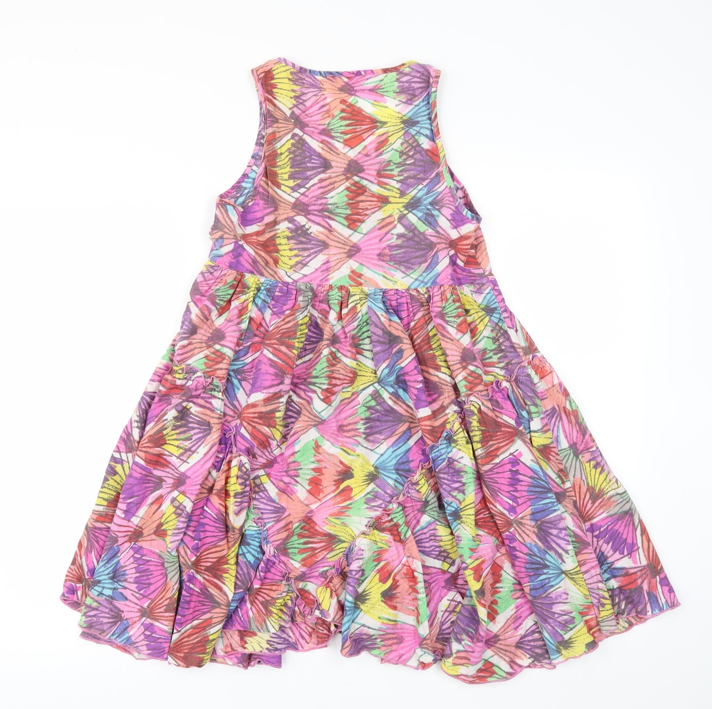 M&S Girls Multicoloured Floral  Fit & Flare  Size 12 Years