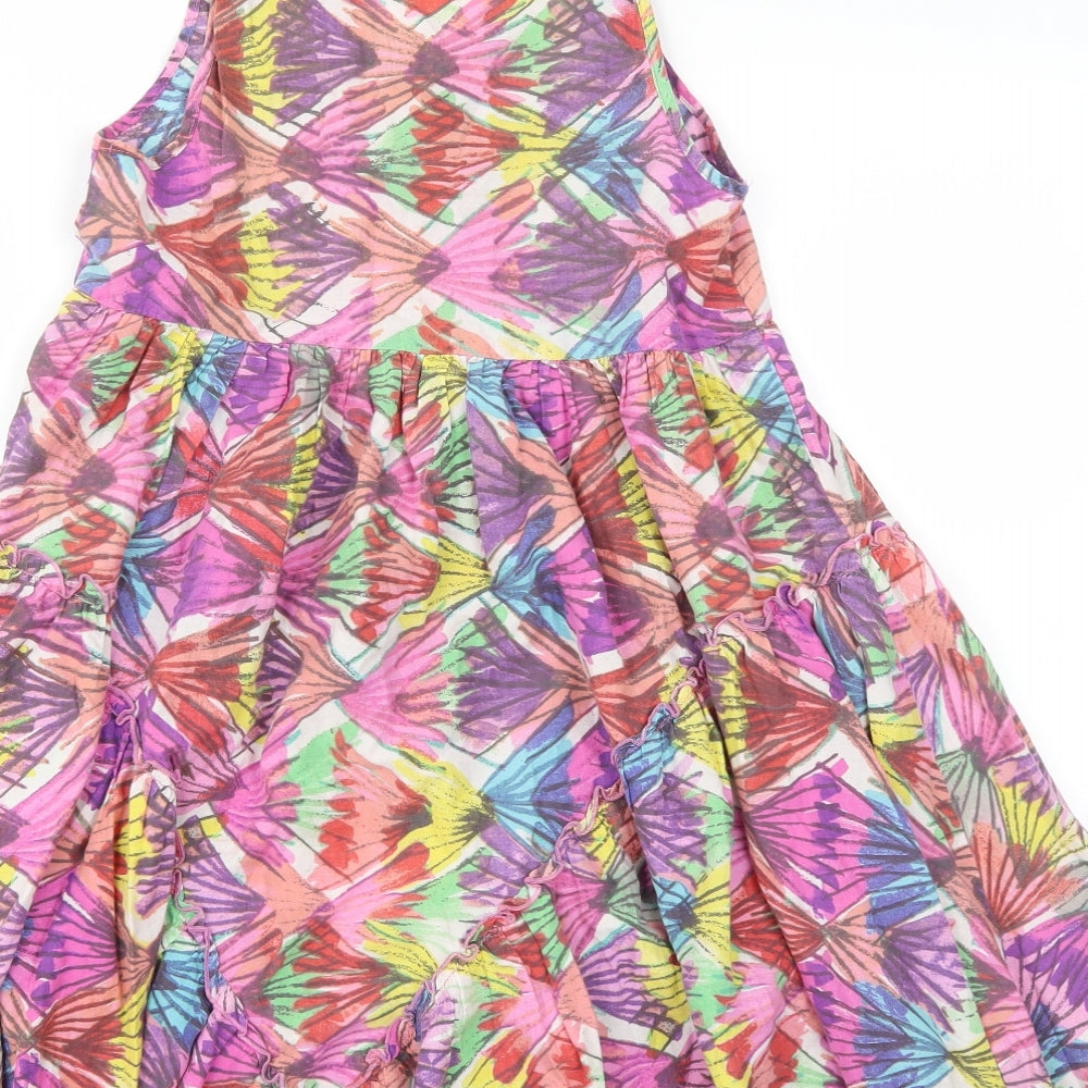 M&S Girls Multicoloured Floral  Fit & Flare  Size 12 Years