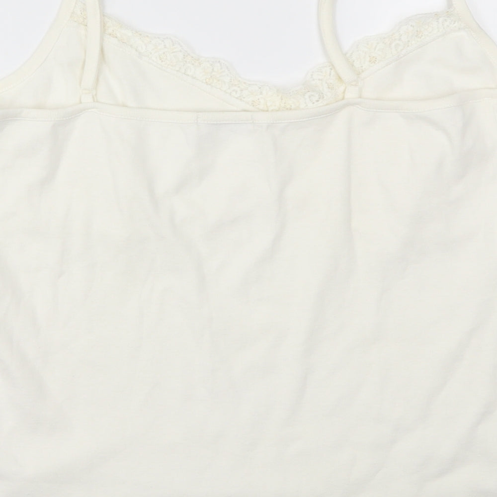 George Womens Ivory   Basic T-Shirt Size 20