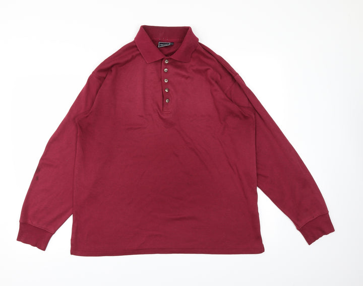 MAHOCHAMY Mens Red    T-Shirt Size M