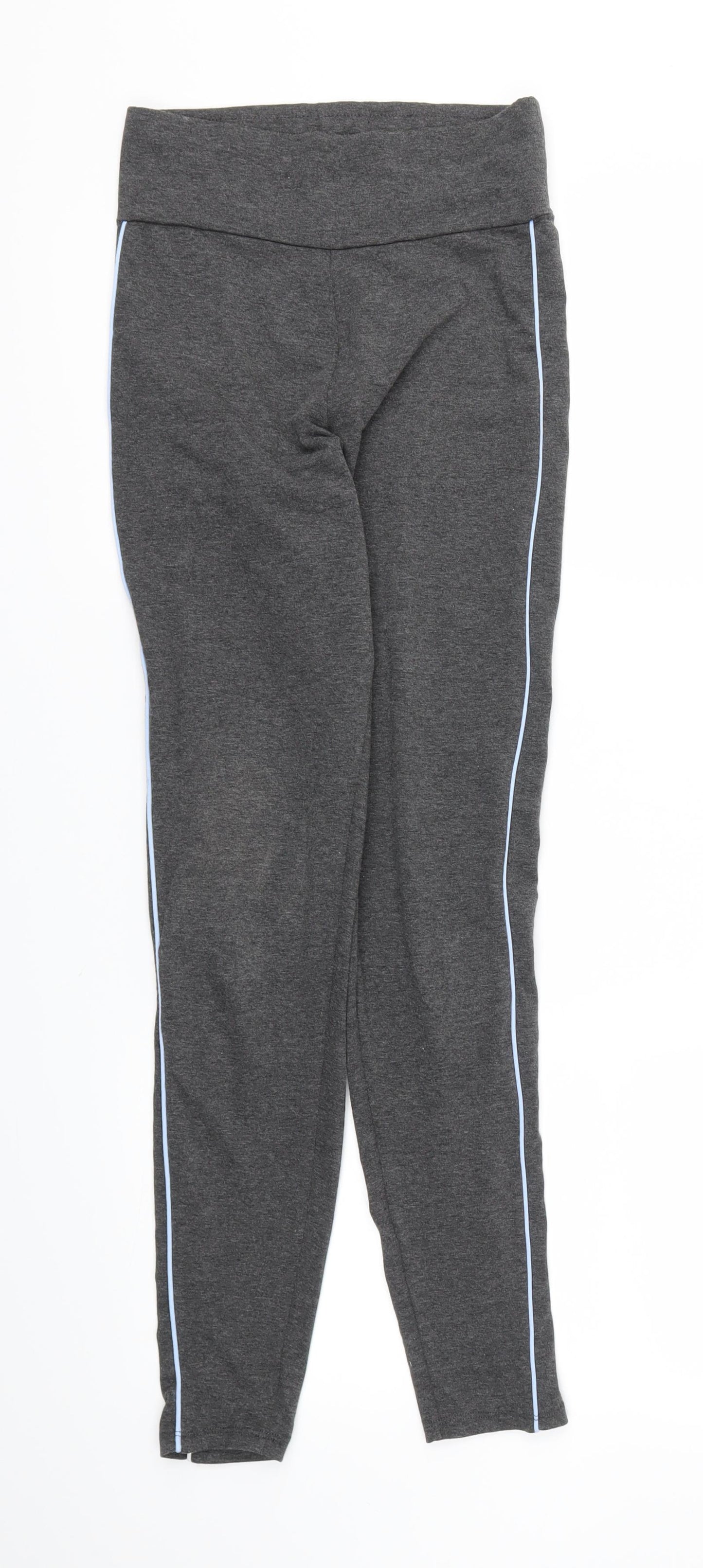 F&F Womens Grey   Jegging Trousers Size 8 L26 in - Stretch waistband
