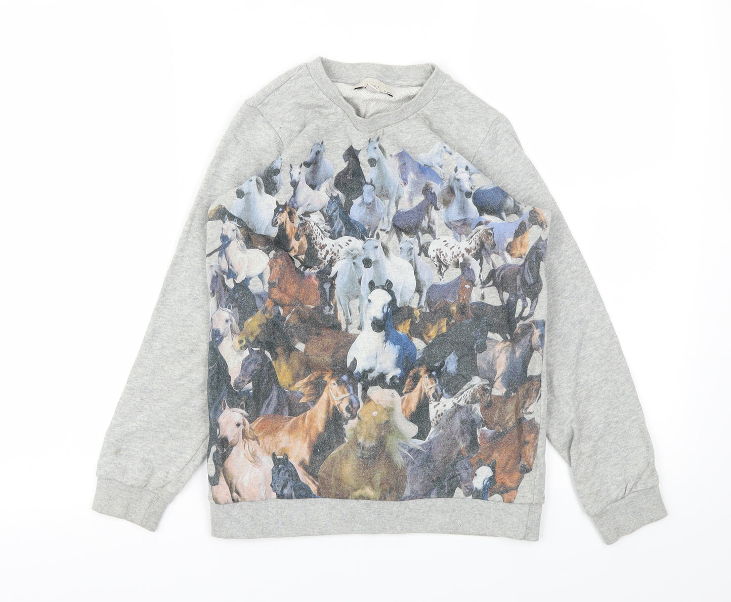 Stella McCartney Boys Grey   Pullover Jumper Size 10 Years