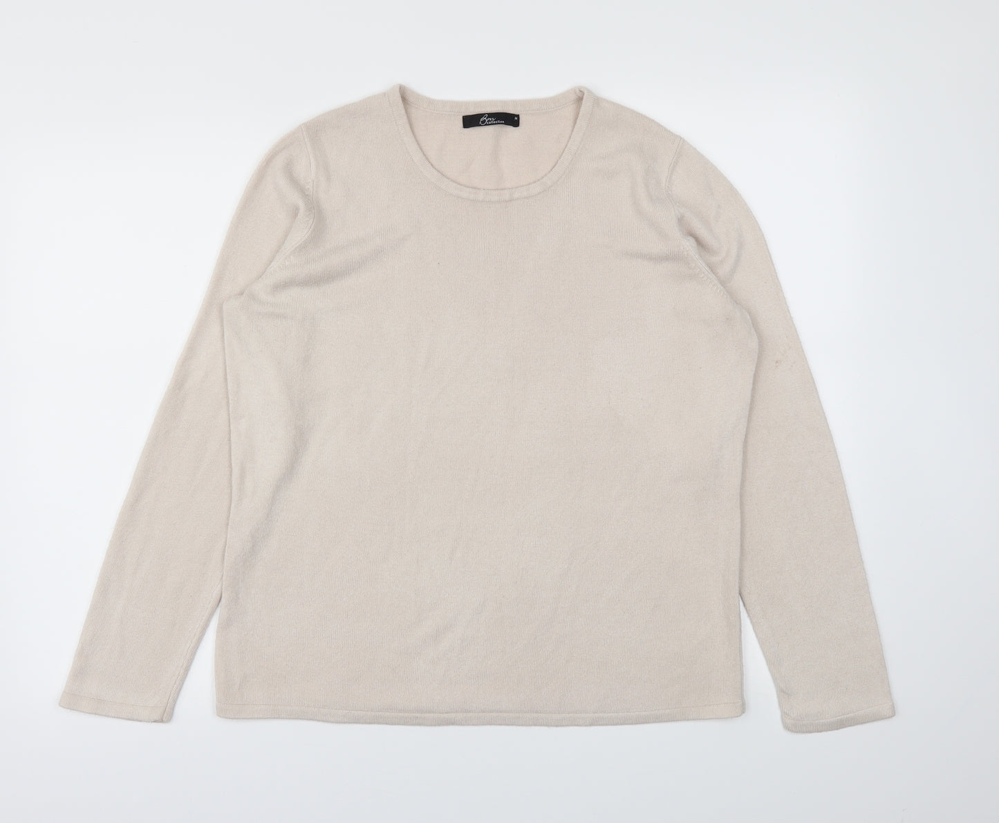 BM  Womens Beige   Pullover Jumper Size M