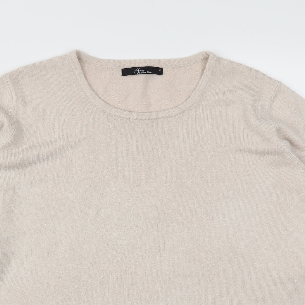 BM  Womens Beige   Pullover Jumper Size M
