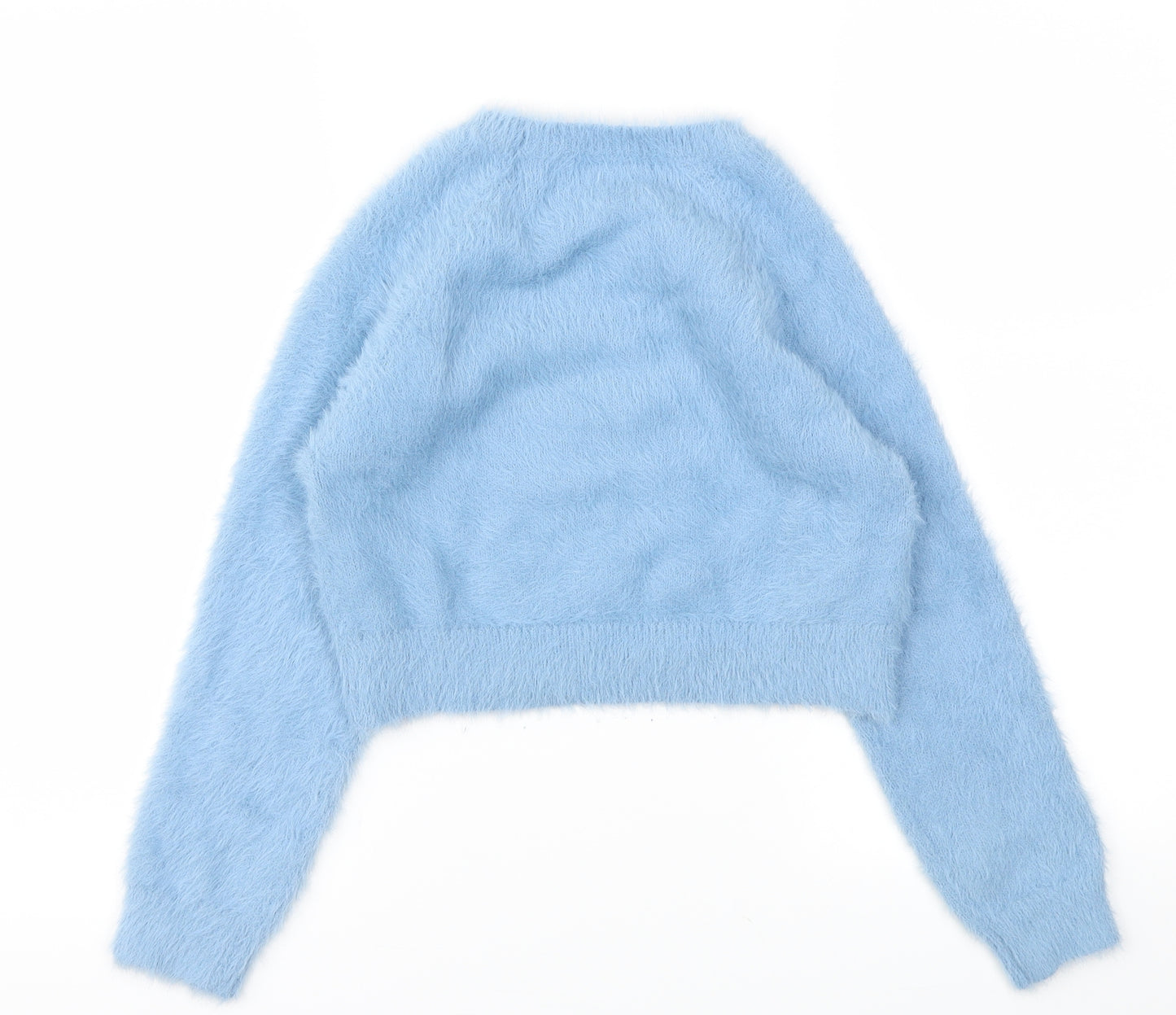 New Look Girls Blue   Pullover Hoodie Size 9-10 Years